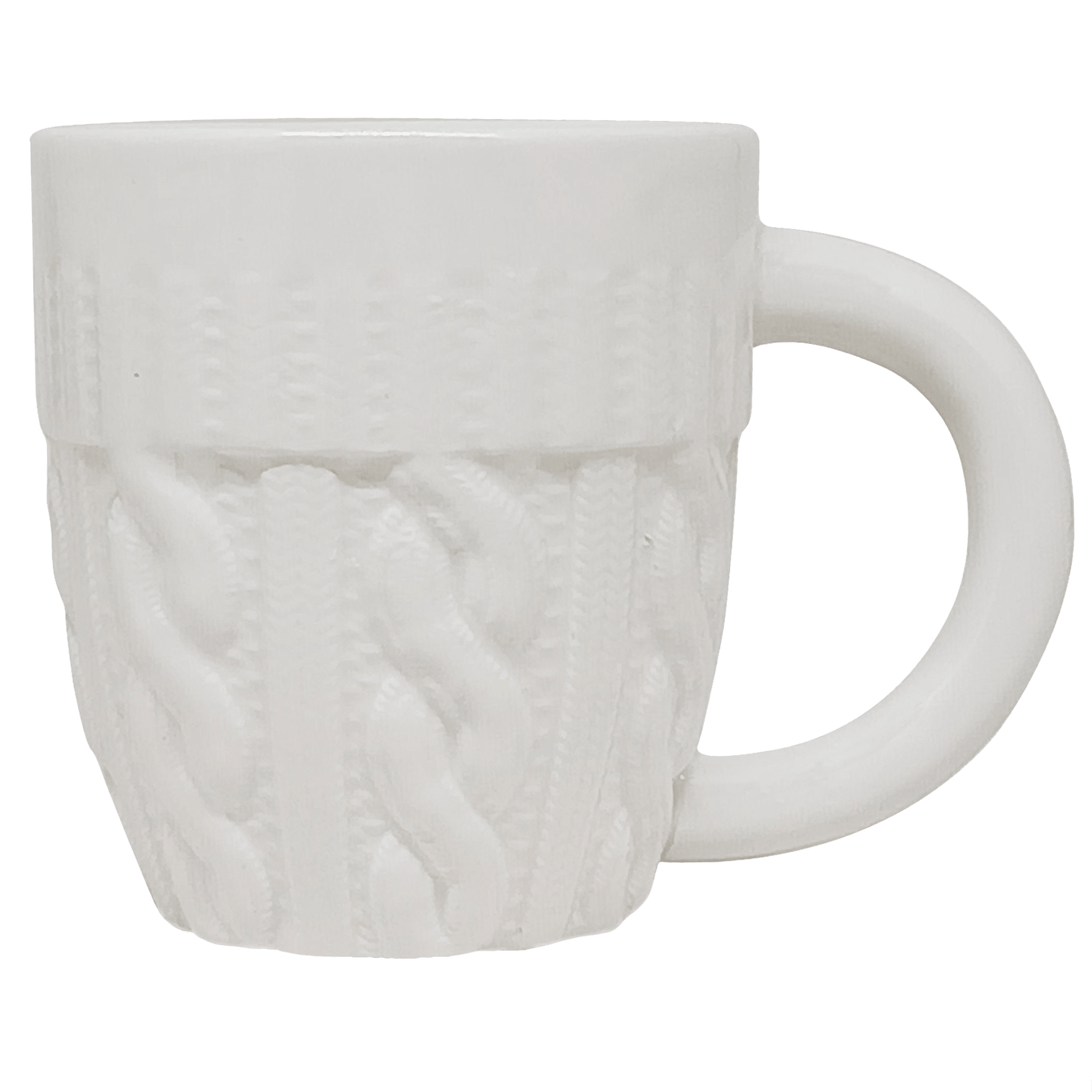 Cream Sweater Coffee Mug